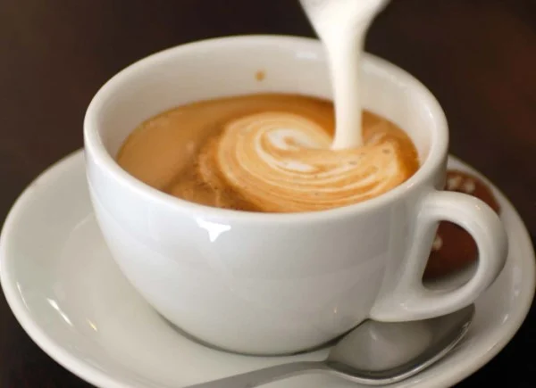 Cappuccino from the ordering menu